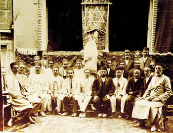 a group of Iranian Jews, some time in 1918