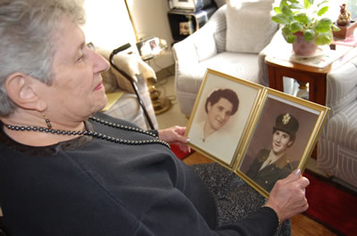 Rebecca Eden, World War II nurse
