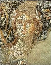 Mosaic of Woman, Archaeology in Israel 
  - Zippori (Sepphoris)