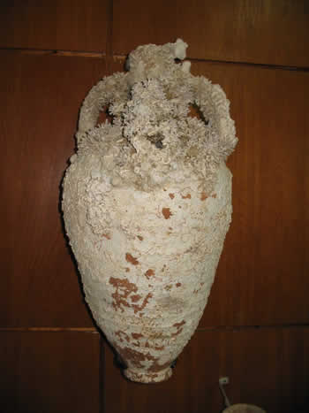 Amphora Found in Sea at Yavneh Yam